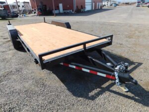 Iron Eagle 7x18 10K Flat w/Ramps #19843
