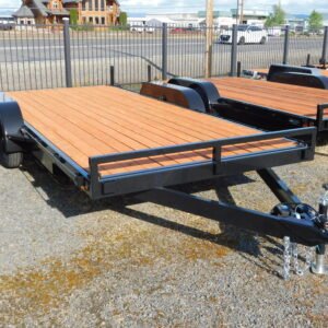 Iron Eagle 7x16 7K Flatbed W/Ramps #19974
