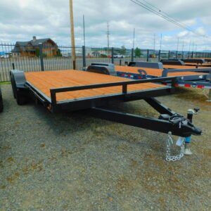 Iron Eagle 7x16 7K Flatbed W/Ramps #20132