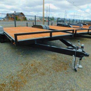 Iron Eagle 7x16 7K Flatbed W/Ramps #20143
