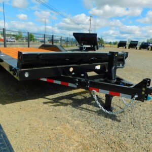 Versatile 7x20 14K Flatbed Beavertail W/Ramps #02516