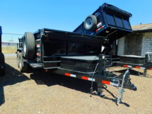 Snake River 7x14 15.4K Dump W/Ramps #50363