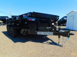 Iron Panther 7x12 14K Dump W/Ramps #15127