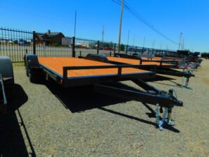 Iron Eagle 7x16 7K Flatbed W/Ramps #20217
