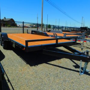 Iron Eagle 7x16 7K Flatbed W/Ramps #20218