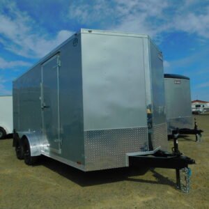 Cargo Mate 7x16 7K W/Double Doors 6" Extra Height #07132