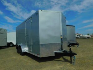 Cargo Mate 7x16 7K W/Double Doors 6" Extra Height #07132