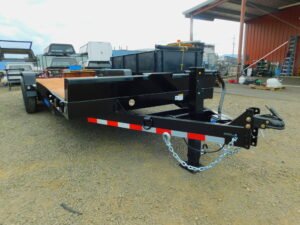 Versatile 7x20 14K Flatbed W/Ramps #00078